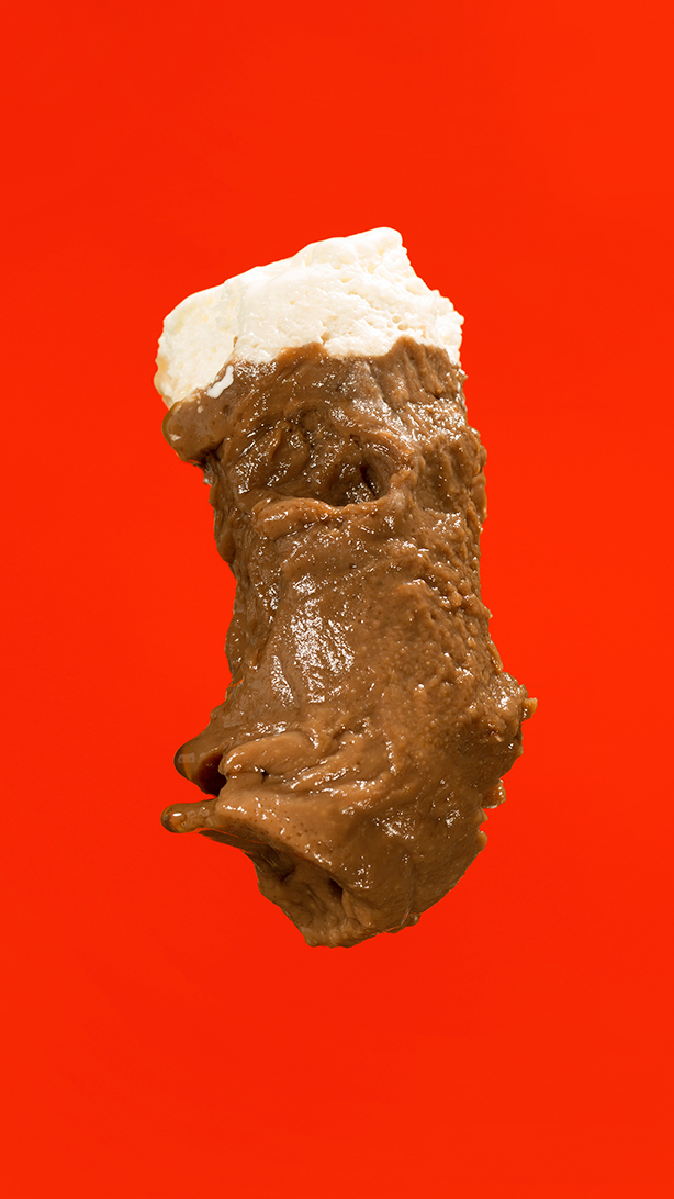 Schokodessert mit Sahne